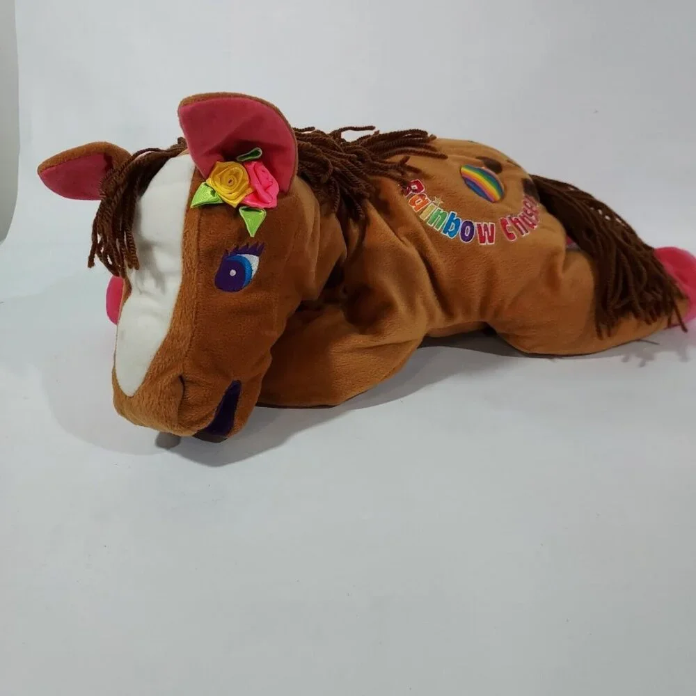 Lisa Frank Rainbow Chaser 22" Brown Horse Plush Vintage 1990's - Picture 13 of 13
